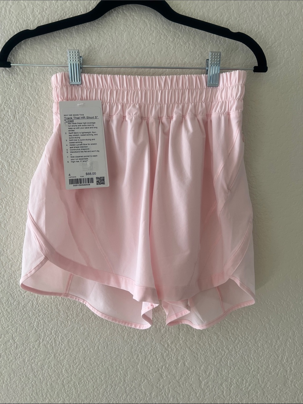 Lululemon Track That HR Short 5" Lined, women's size 4